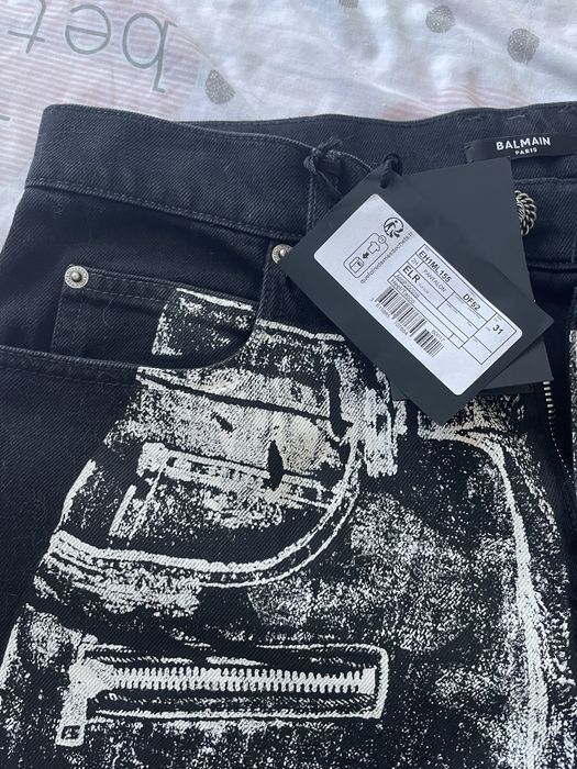 Blugi Biker Balmain