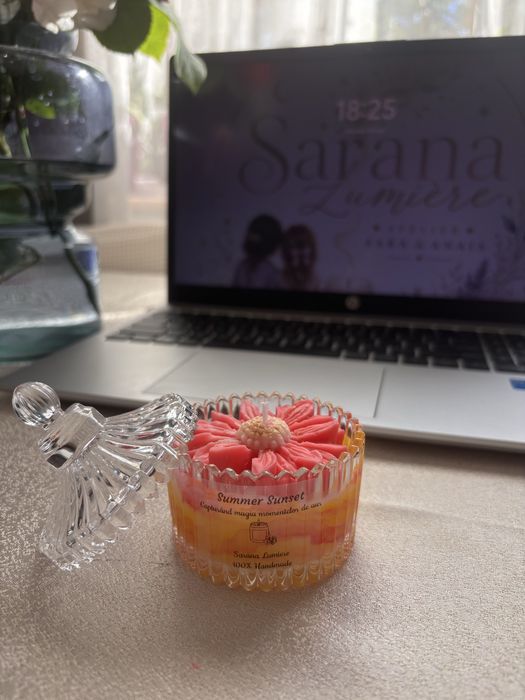 Lumânări artizanale premium | Flori din ceară | Decor & Cadouri