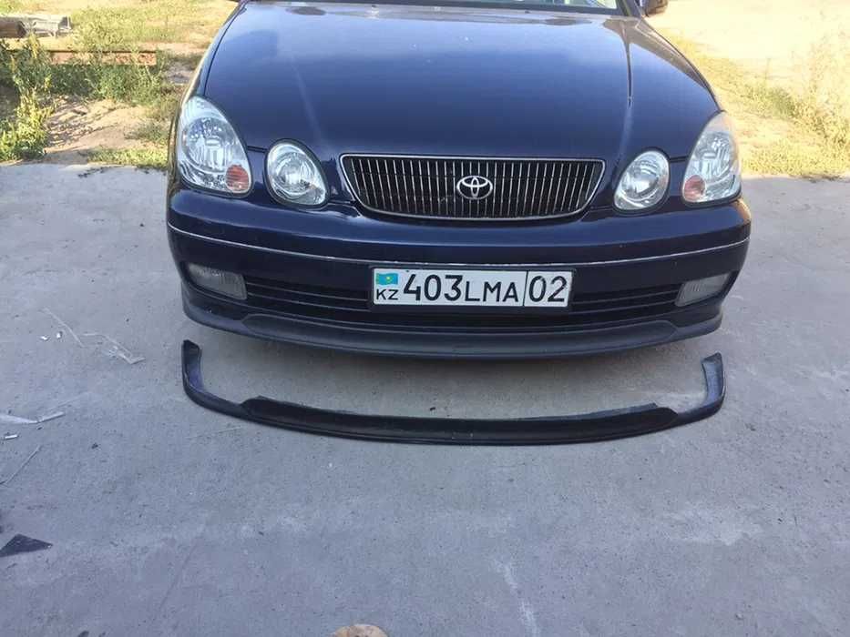 Губа ТТЕ переднего бампера Lexus GS300/Aristo