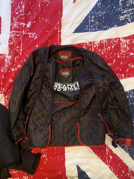 Geaca moto Ozone Delta IV- negru, noua.