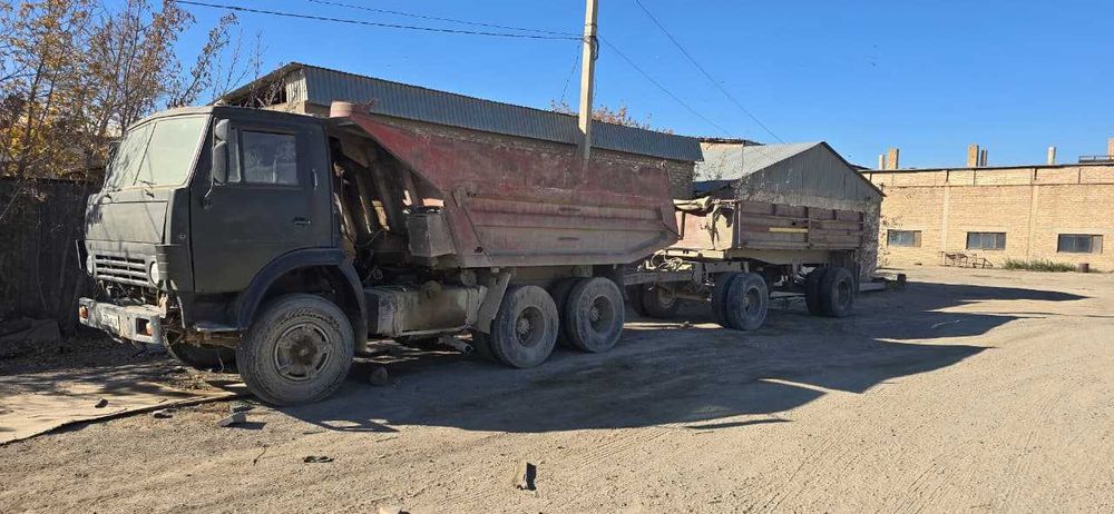 Продается КАМАЗ с прицепом