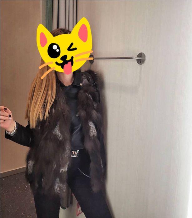 Елек естествен косъм