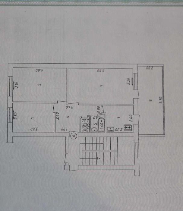 Квартира Максим Горький 3/2/4 Балкон 2х6 без ремонта 70м2
