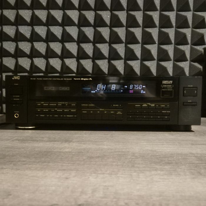 Мощен Hi-Fi Стерео Усилвател / Ресивър  JVC | 7-Band EQ