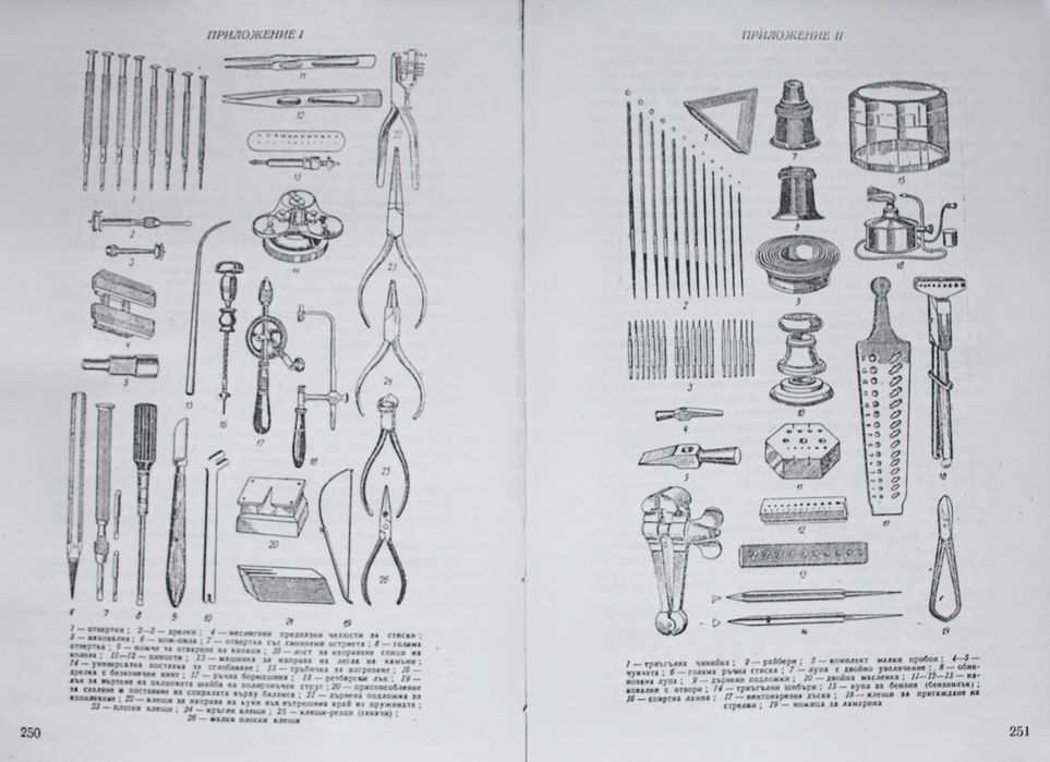 ЧАСОВНИКАРСКА ЛИТЕРАТУРА за Mеханични Часовници.Учебник за Часовникари