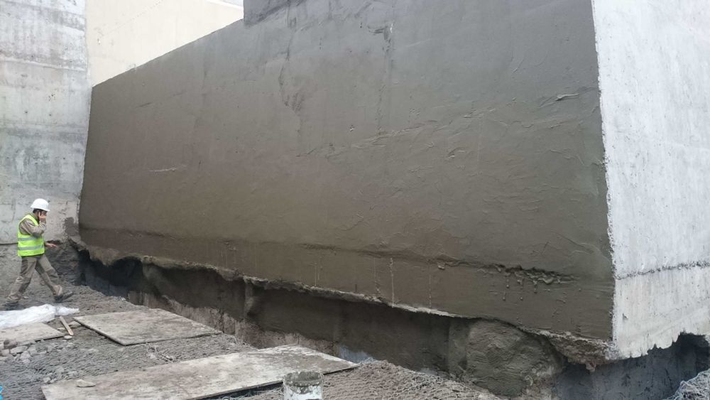 Гидроизоляция подземных парковок подвала мойки влажных помещений