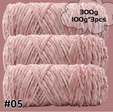 плюшена прежда- различни цветове