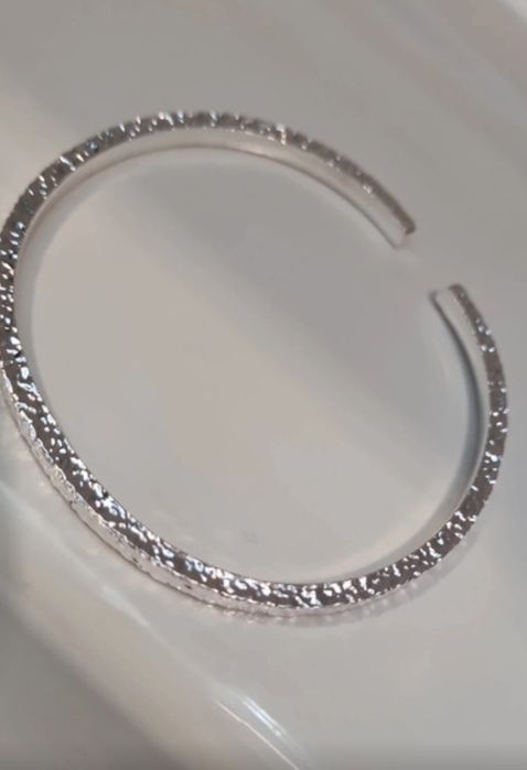 Nou!Bratara argint model fix deosebita