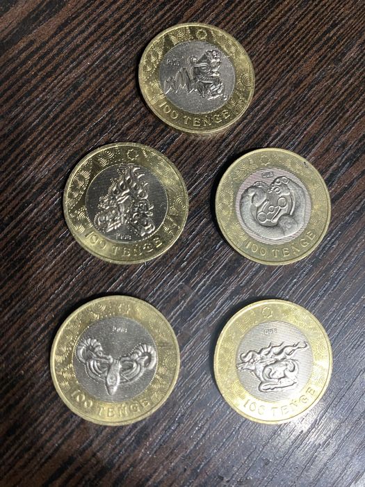 Монеты из серии Сакский стиль