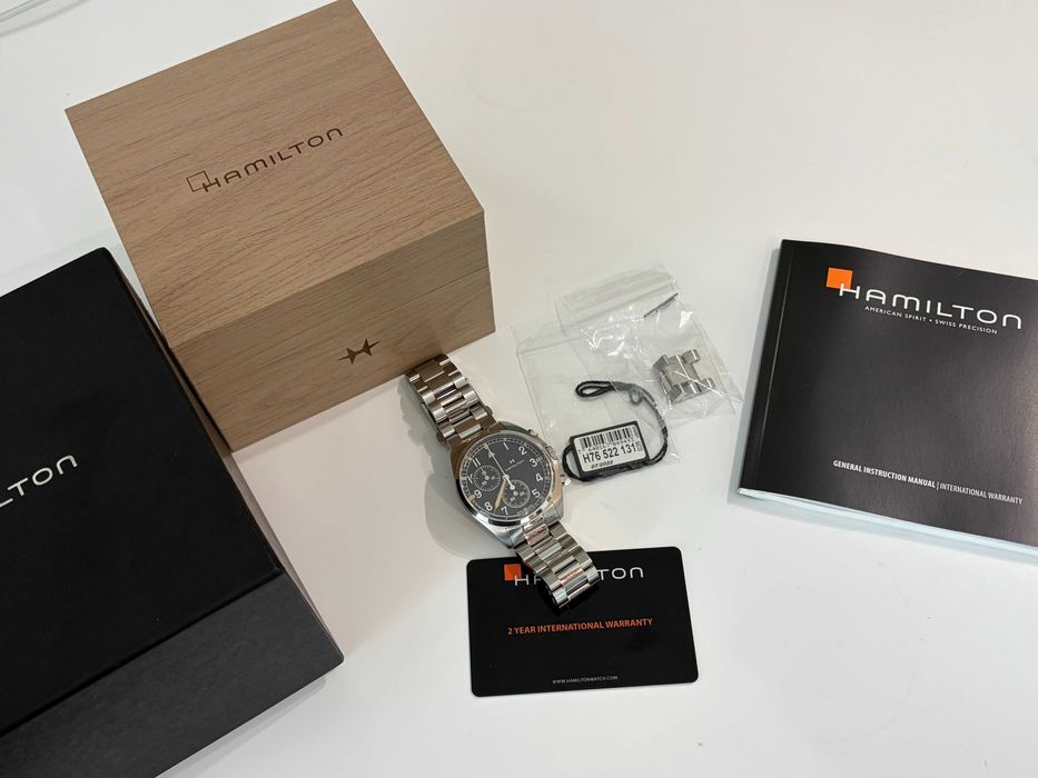 Часовник Hamilton Pilot Chronograph