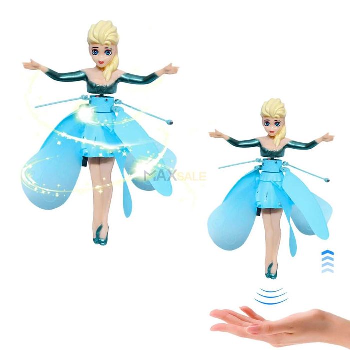 Летяща играчка Елза Frozen кукла фея дрон принцеса леденото кралство