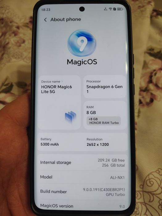 Honor Magic 6 Lite, 8/256 gb