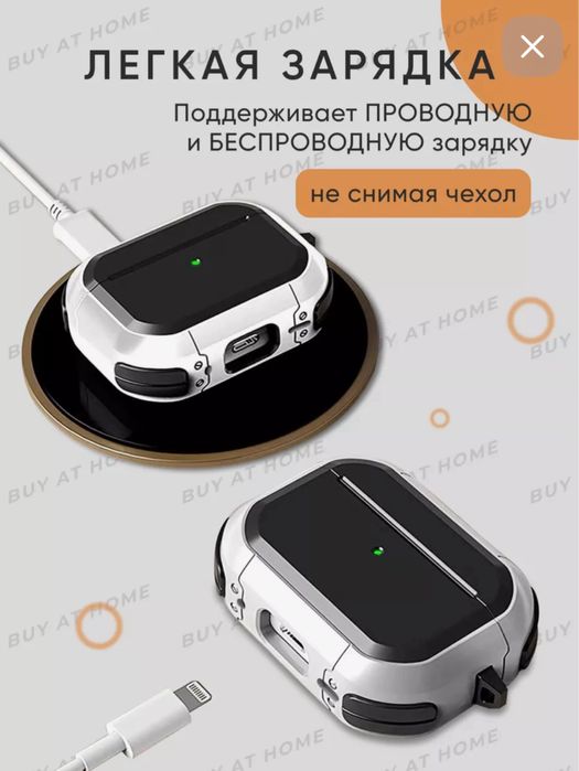 Airpods pro 1 Pro 2 чехол