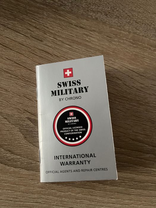 Мъжки часовник Swiss Military By Chrono SMP36040.09, 42mm, 5ATM