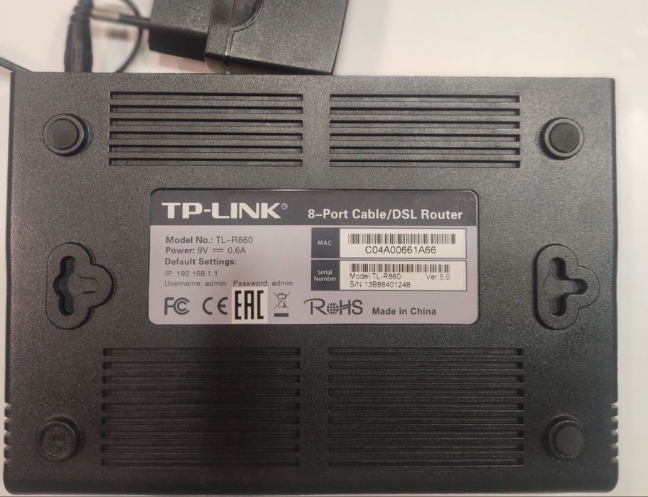 Продам роутер TP-LINK TL-SF1005D