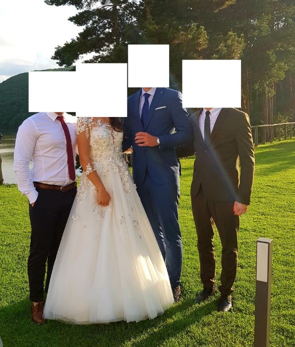 Vand rochie de mireasa superba - Maya Fashion - stare impecabila!