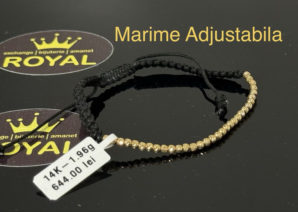 Bijuteria ROYAL : Bratara AUR 14K / 1.96 GR