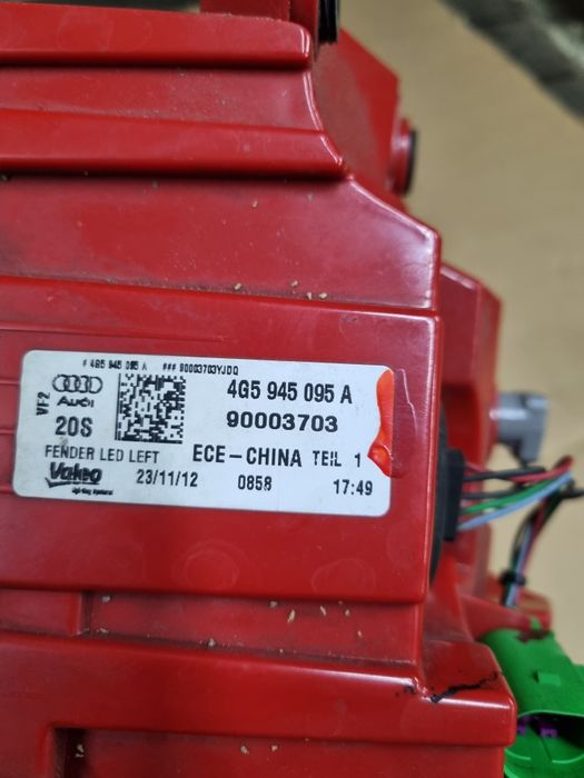 Stop spate stg  Audi A6 Limuzină