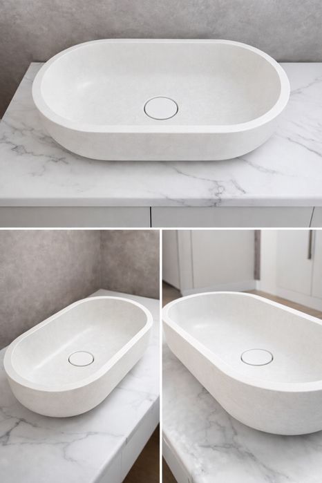 Раковина из натурального камня 60×35, выгодно