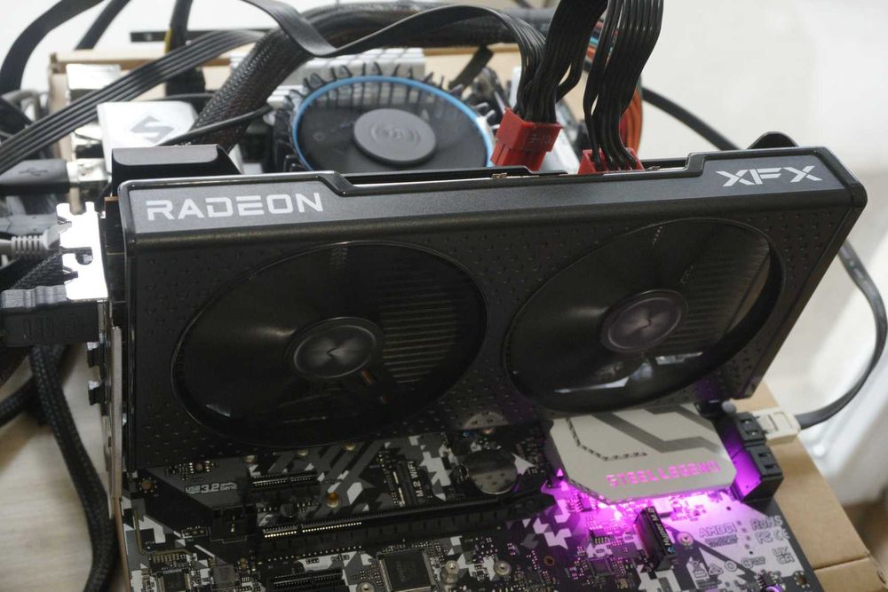 RX 6600 8GB XFX Swift AMD Radeon видеокарта/ вкл. ДДС