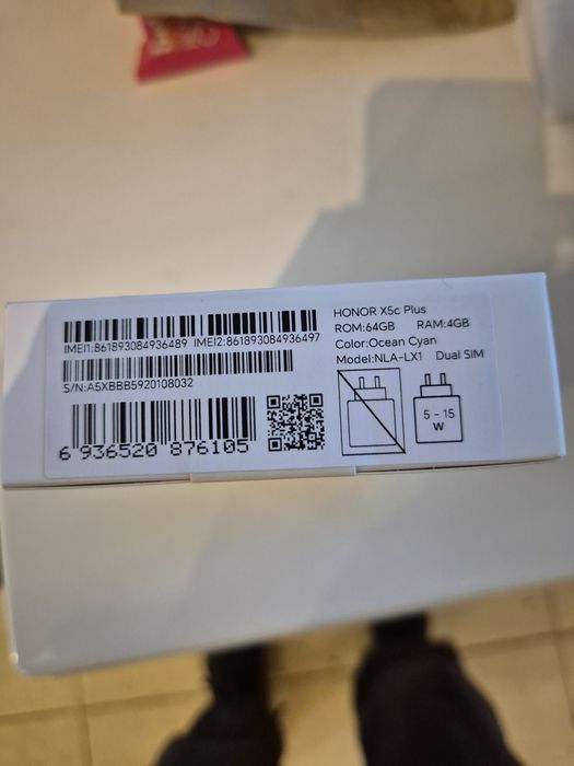 Телефон мобилен HONOR X5c Plus.