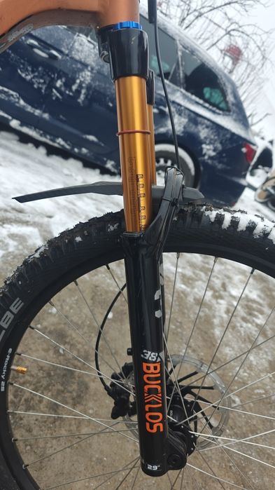 Bicicletă MTB Enduro full suspension travel 180mm/65mm 29 inch