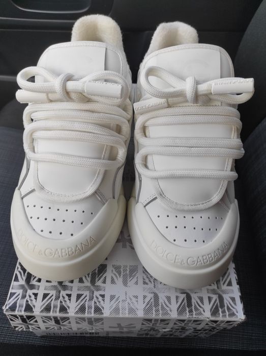 Dolce & Gabbana Sneakers/Adidași albi - Impecabili măsura 42