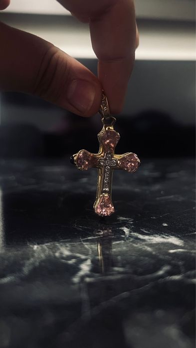 vând cruce aur 14k unicata