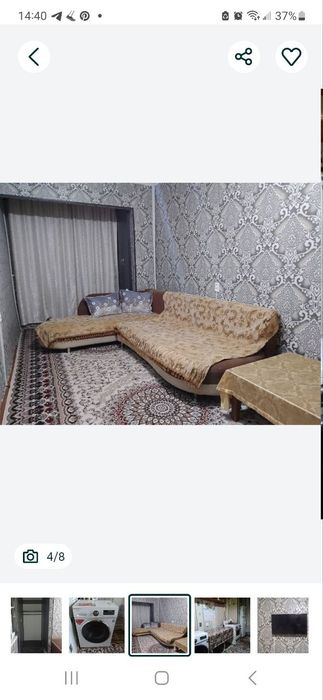 Сдаётся своя однокомнатная квартира на Кадышева