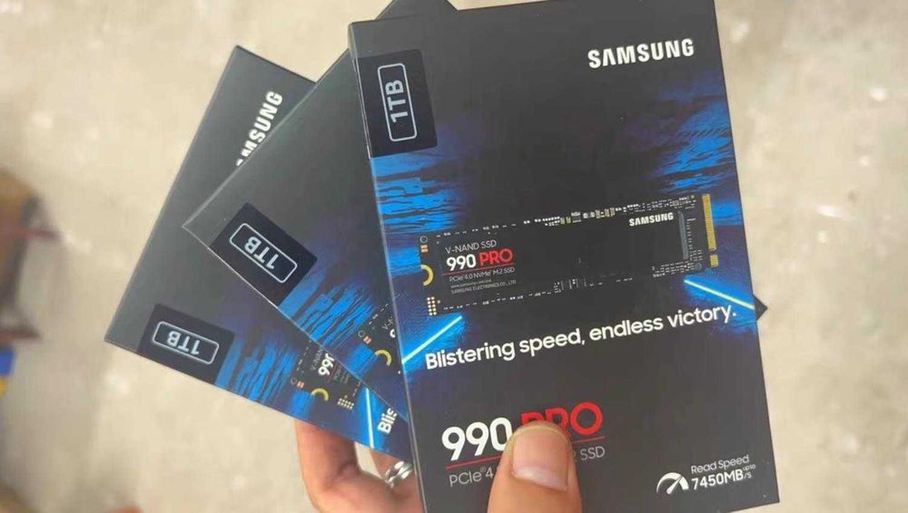 SSD 1TB Samsung 990 PRO 7450MB/s slot m.2 Nvme PCIE 4.0 x4 sigilat nou