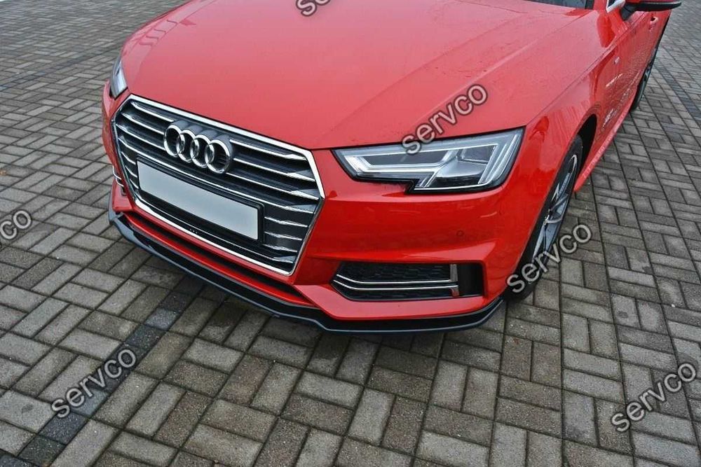 Prelungire bara fata Audi A4 B9 SLine S4 2015-2019 v1 - Maxton Design