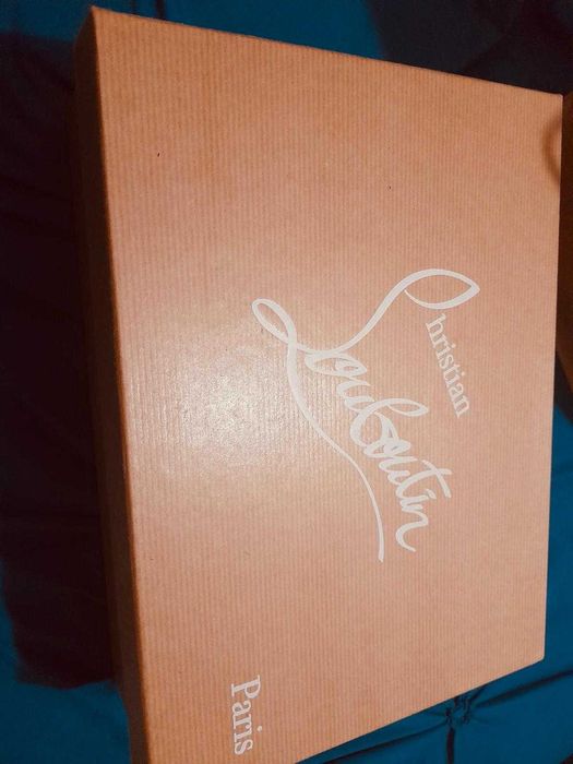 Pantofi Christian Louboutin hot chick 100 multicolor