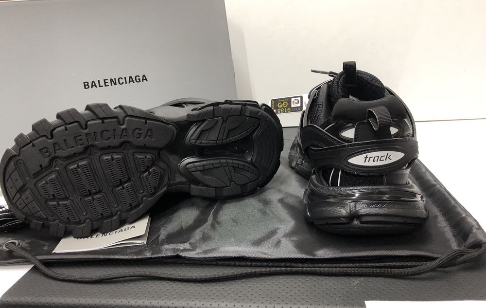 Balenciaga Black Track Black/Black Balenciaga Track Made Vietnam - 41 - 43 -