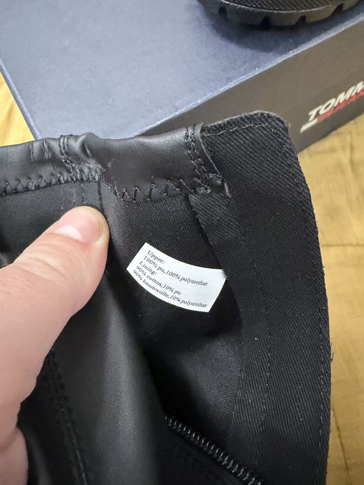 Tommy Jeans Heeled Boot botine cu toc marimea 39 noi originale