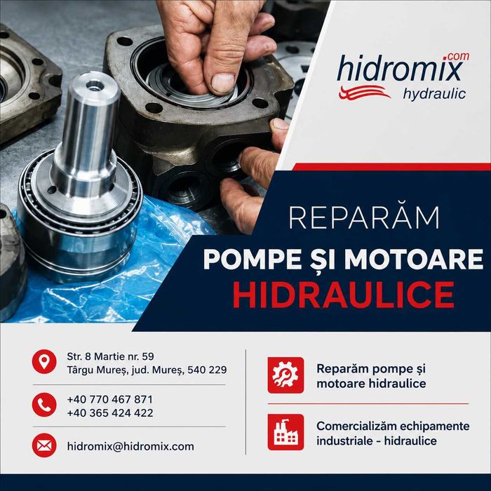 Reparatii si reconditionari instalatii hidraulice