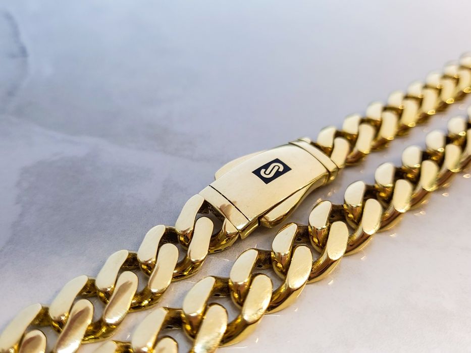 Lanț MONACO CHAIN Classic din aur 14K – lungime 50 cm, gramaj 35,17 gr