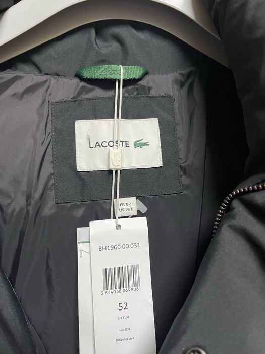 LACOSTE : Down Jacket - НОВО дълго зимно яке с пух размер 52-Л/ХЛ Оригинал