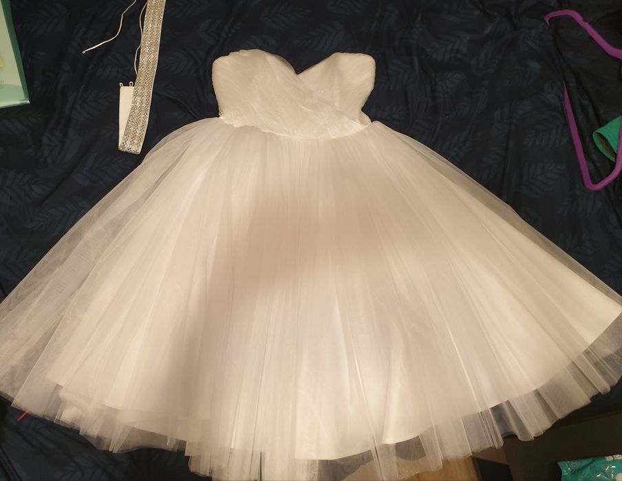 Rochie de mireasa, model midi, Atmoshpere