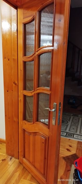 Эшик сосна ёғочдан