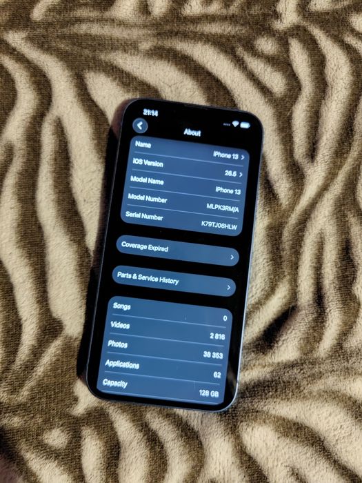 iPhone 13 128GB Blue