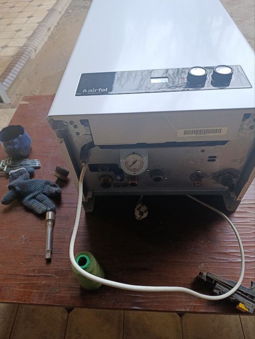 Котёл ДВУХКОНТУРНЫЙ с установкой