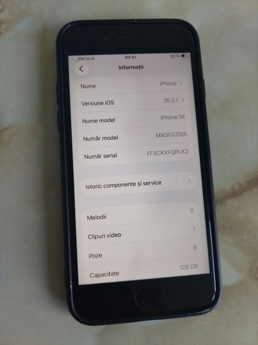 [SE2] Vând Apple iPhone SE 2 de 128Gb + husă BONUS //poze reale