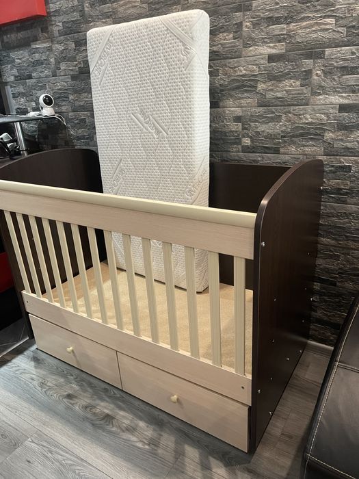 Детско Легло люлка - венге 60/120