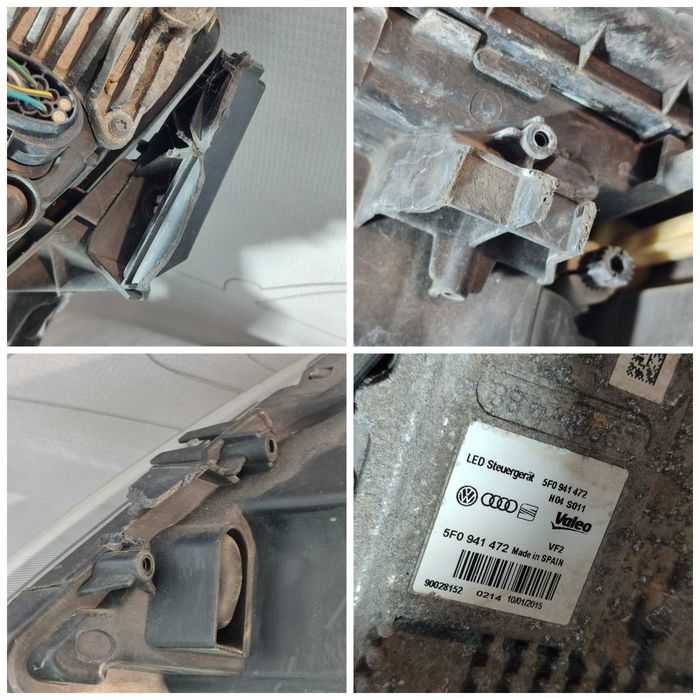 Far dreaptă UK Seat Leon 2015 2.0 TDI 135kW Full LED Cod OEM: 5F2941008A (4H2)