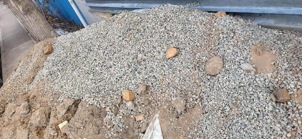 Щебень 15 тонн чистый