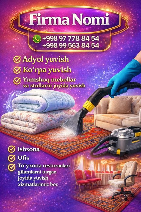 Toshkent gilam yuvish