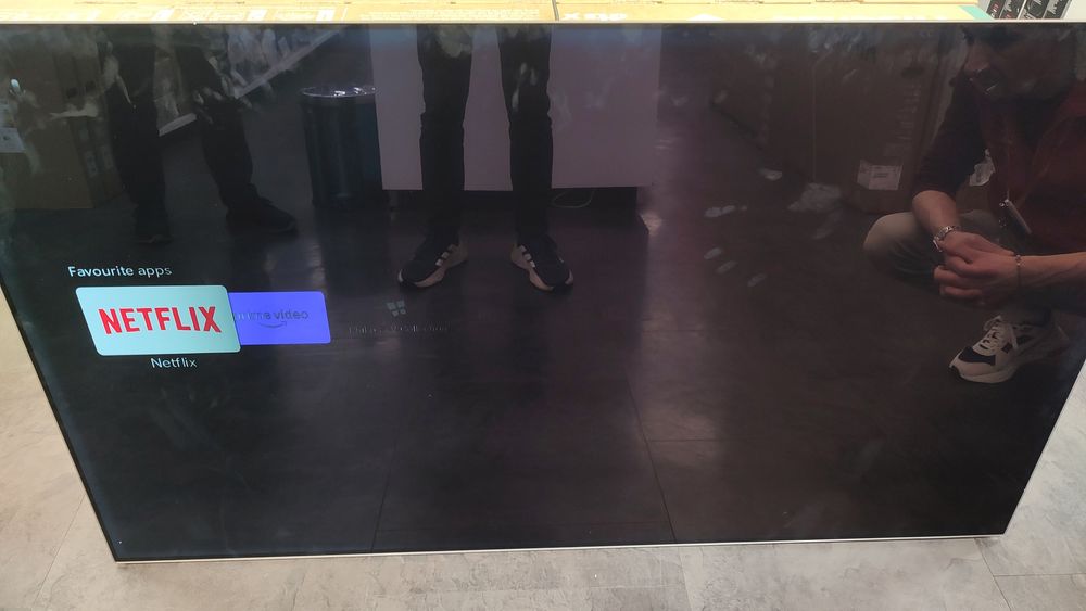 OLED Philips tv 4k ecran defect 164cm 65oled854/12