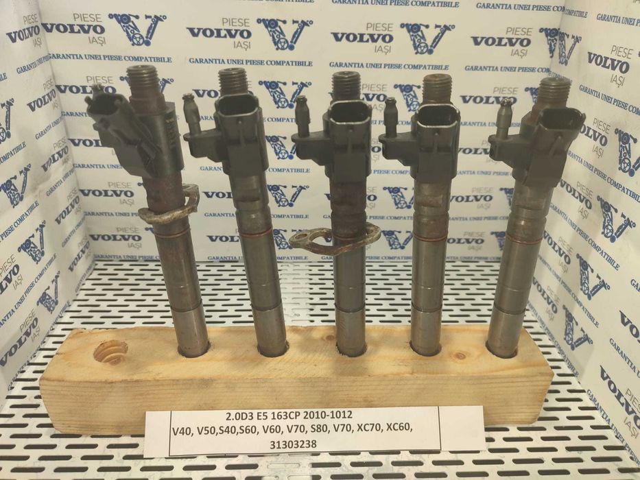 set 5 Injectoare VOLVO 2.0D3 E5 S40 V50 S40 S60 V40 XC70 XC60 2010 -