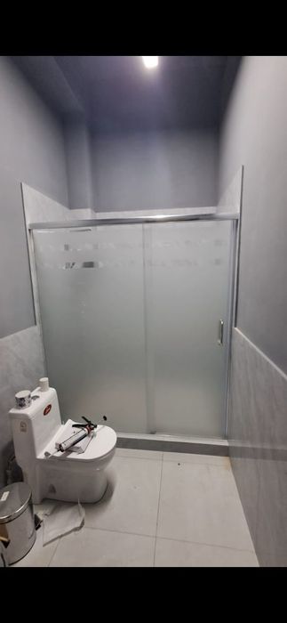 Лофт, душевые перегородки.