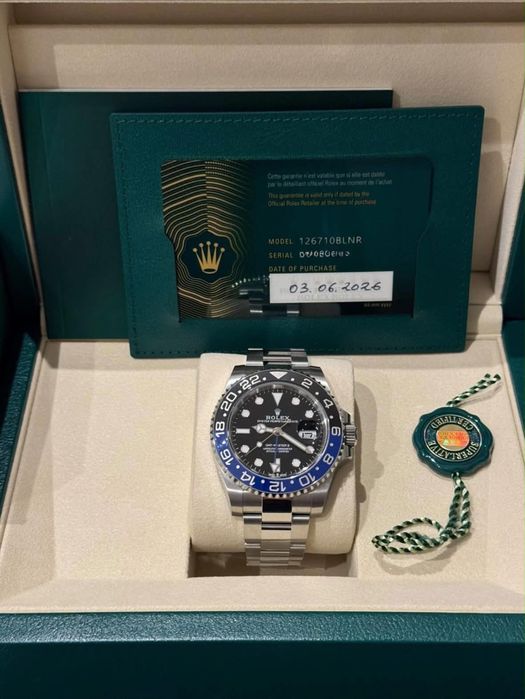Rolex GMT-Master ll 40mm “Batman”